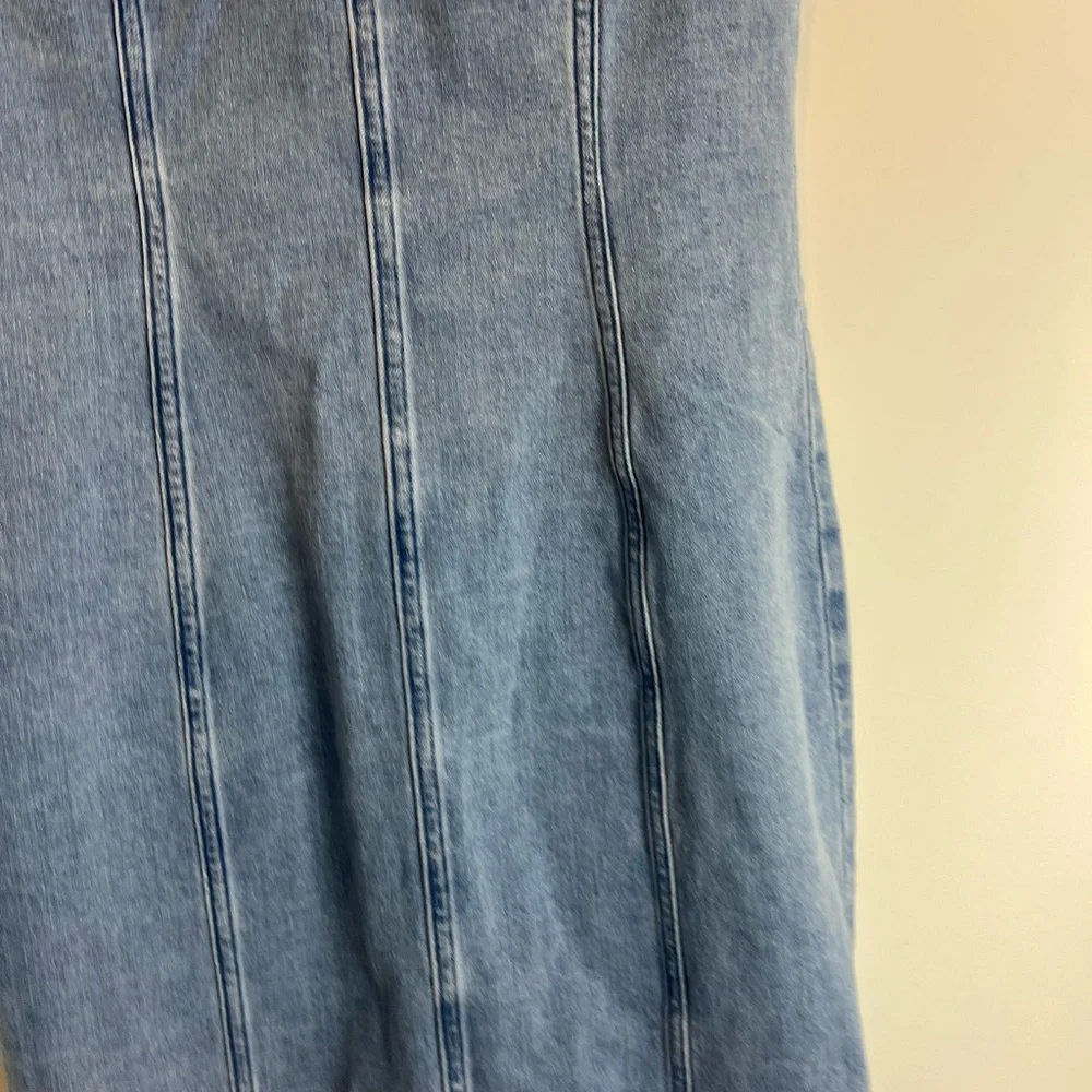 Abercrombie & Fitch Blue Midi Dress - Picture 15 of 16